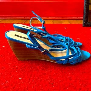 Forever 21 blue heels